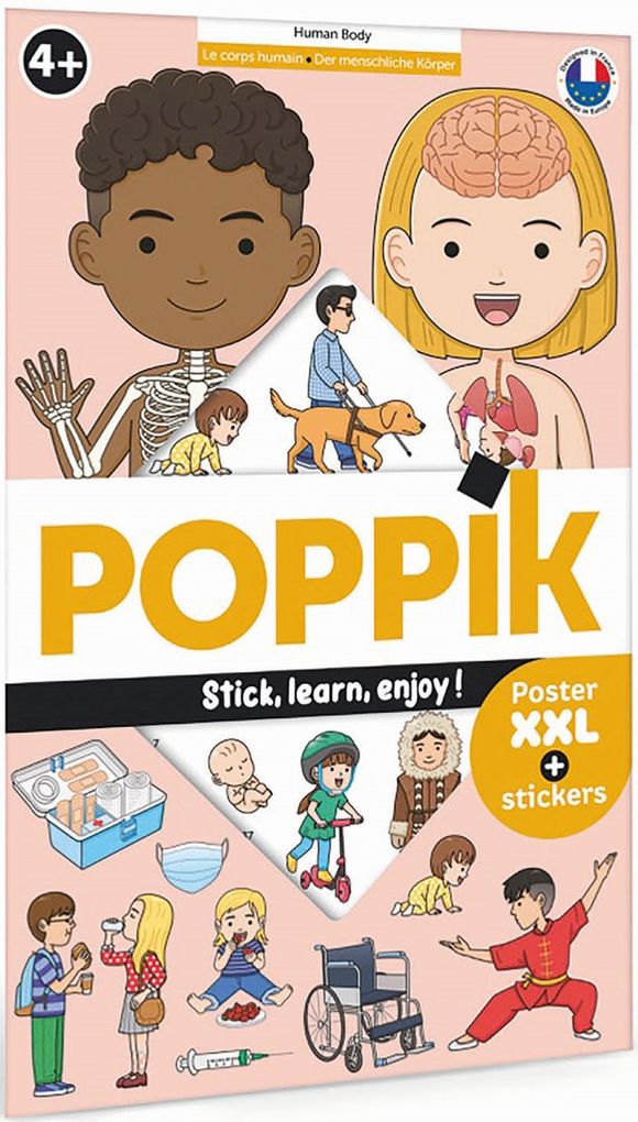 Poppik - Lernposter Menschliche Körper