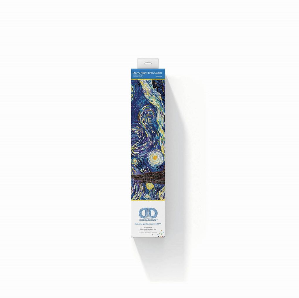 Diamond Dotz - Diamond Painting Starry Night Van Gogh