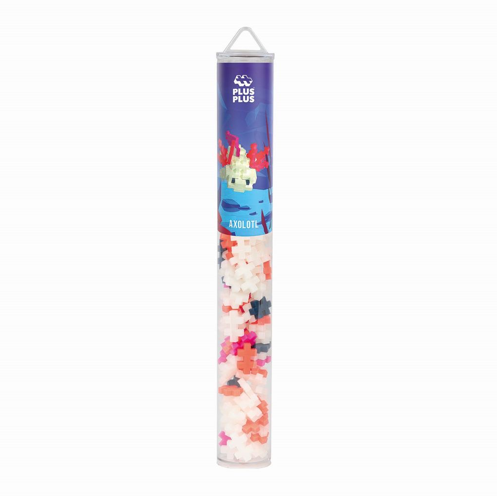 Plus-Plus - 100 Kreativ Bausteine Axolotl