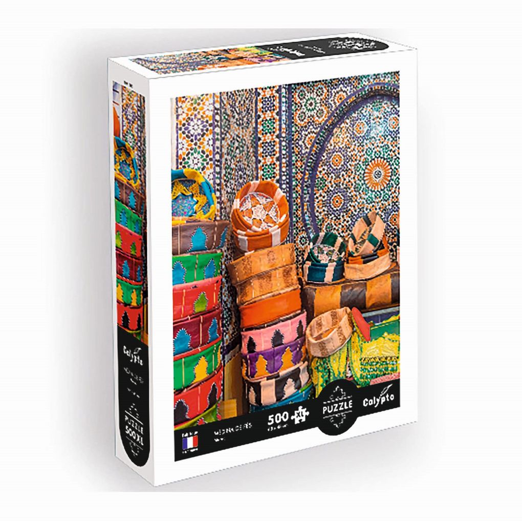 SentoSphere - Calypto - Puzzle - Medina von Fes 500 Teile XL