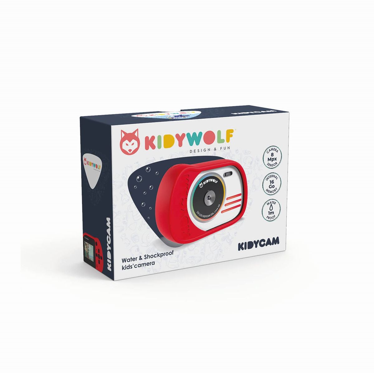 Kidywolf Rot Foto- Und Videokamera - Bild 3