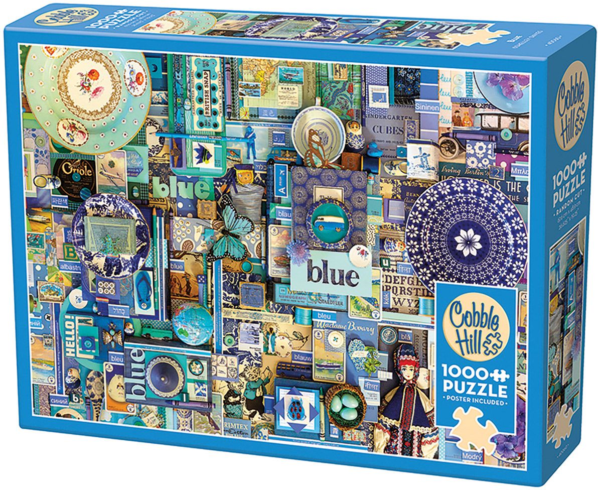 Cobble Hill - Blau 1000 Teile
