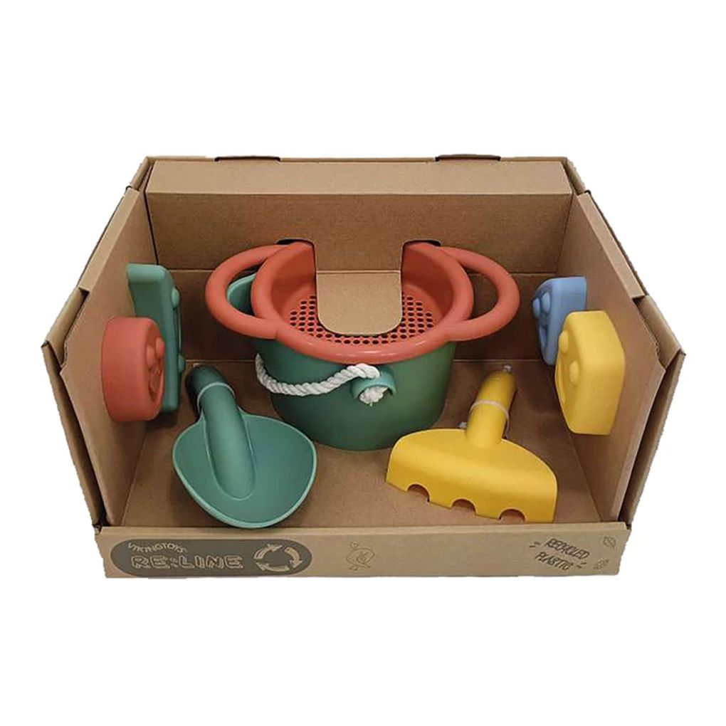Viking Toys - Sandspielzeugset 8teilig mit Eimer