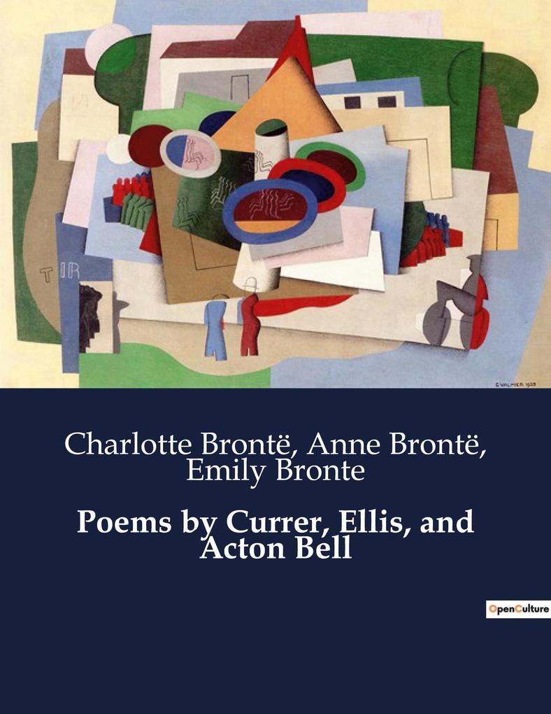 Poems by Currer Ellis and Acton Bell