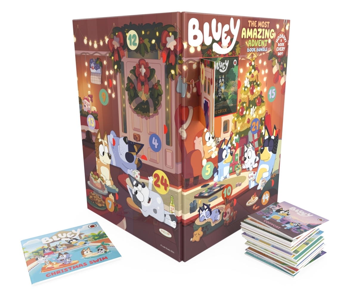 Penguin Books Ltd (Uk) Bluey, The Most Amazing Advent Book Bundle