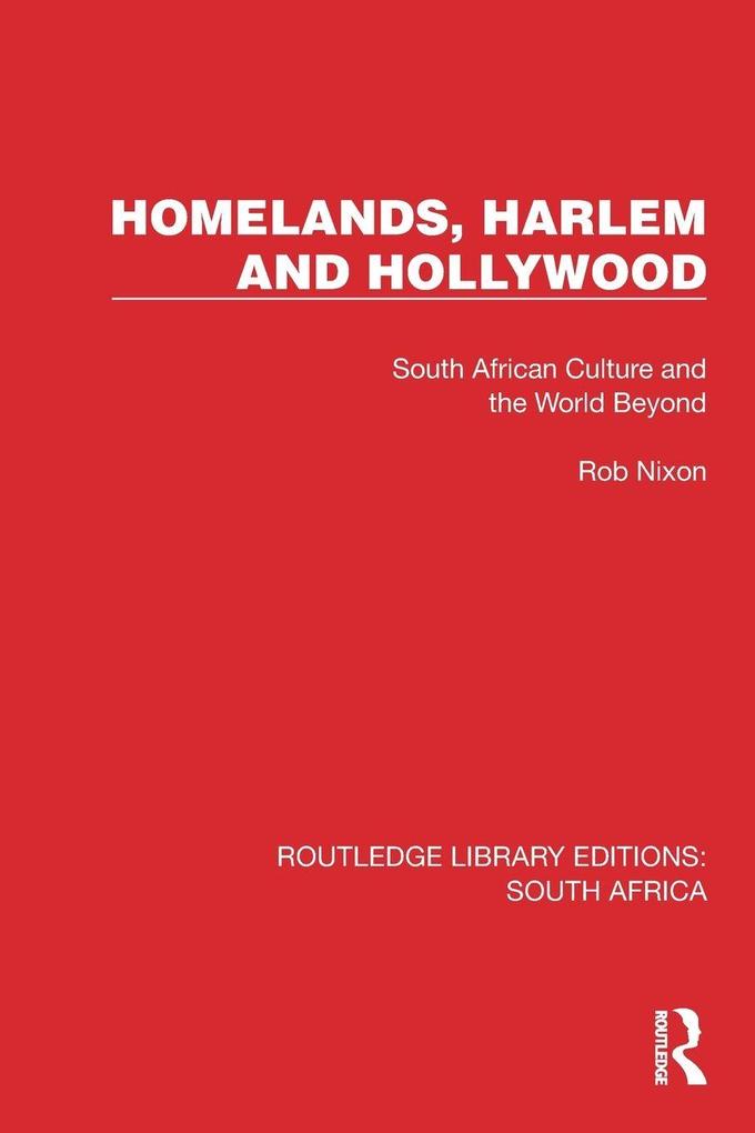Homelands Harlem and Hollywood