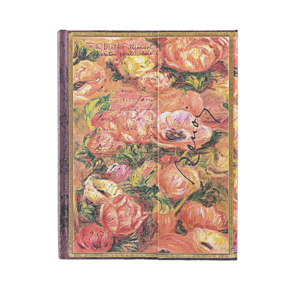 Renoir Letter to Morisot (1892) (Embellished Manuscripts Collection) Ultra Lined Hardback Journal (Wrap Closure)