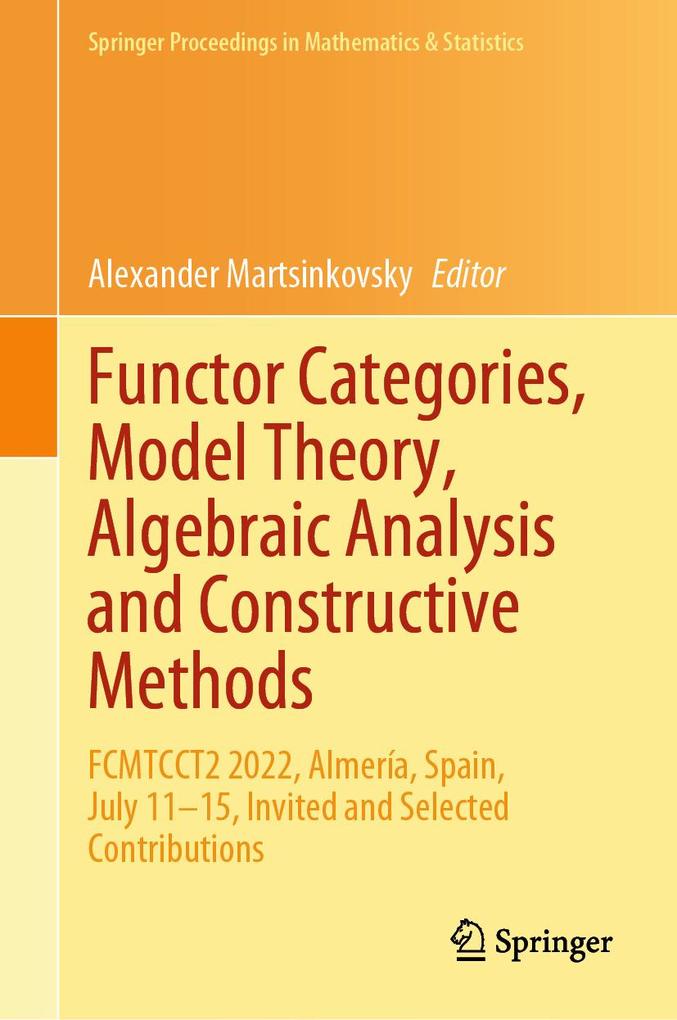 Functor Categories Model Theory Algebraic Analysis and Constructive Methods