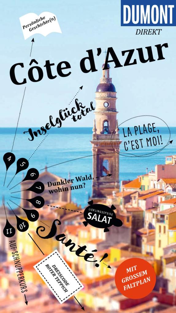DUMONT direkt Reiseführer E-Book Côte d'Azur