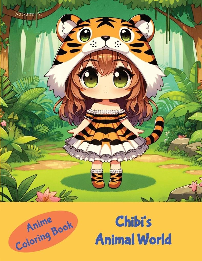 Anime Coloring Book