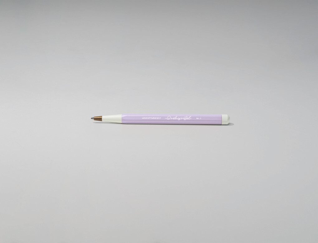 Drehgriffel Nr. 1 Lilac - Kugelschreiber mit blauer Mine