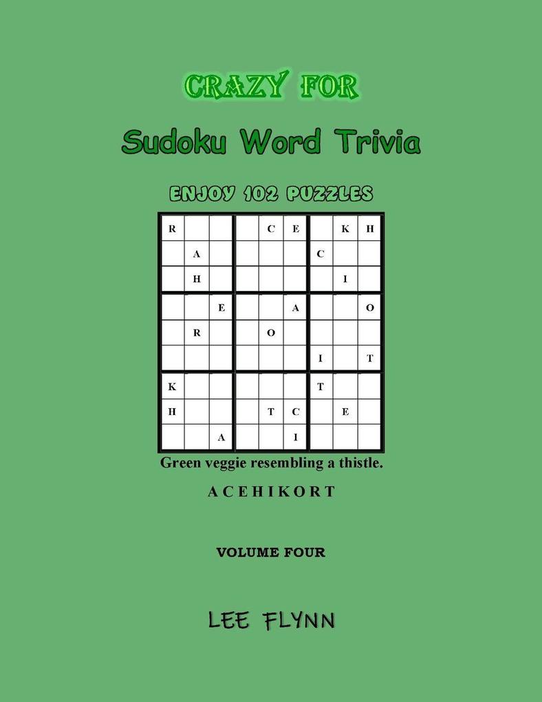 Sudoku Word Trivia VOLUME FOUR