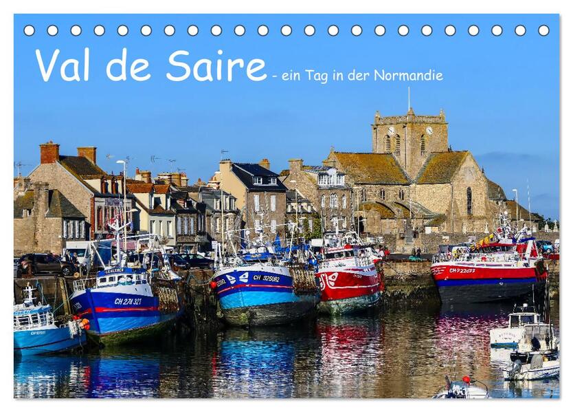 Val de Saire - ein Tag in der Normandie (Tischkalender 2025 DIN A5 quer) CALVENDO Monatskalender