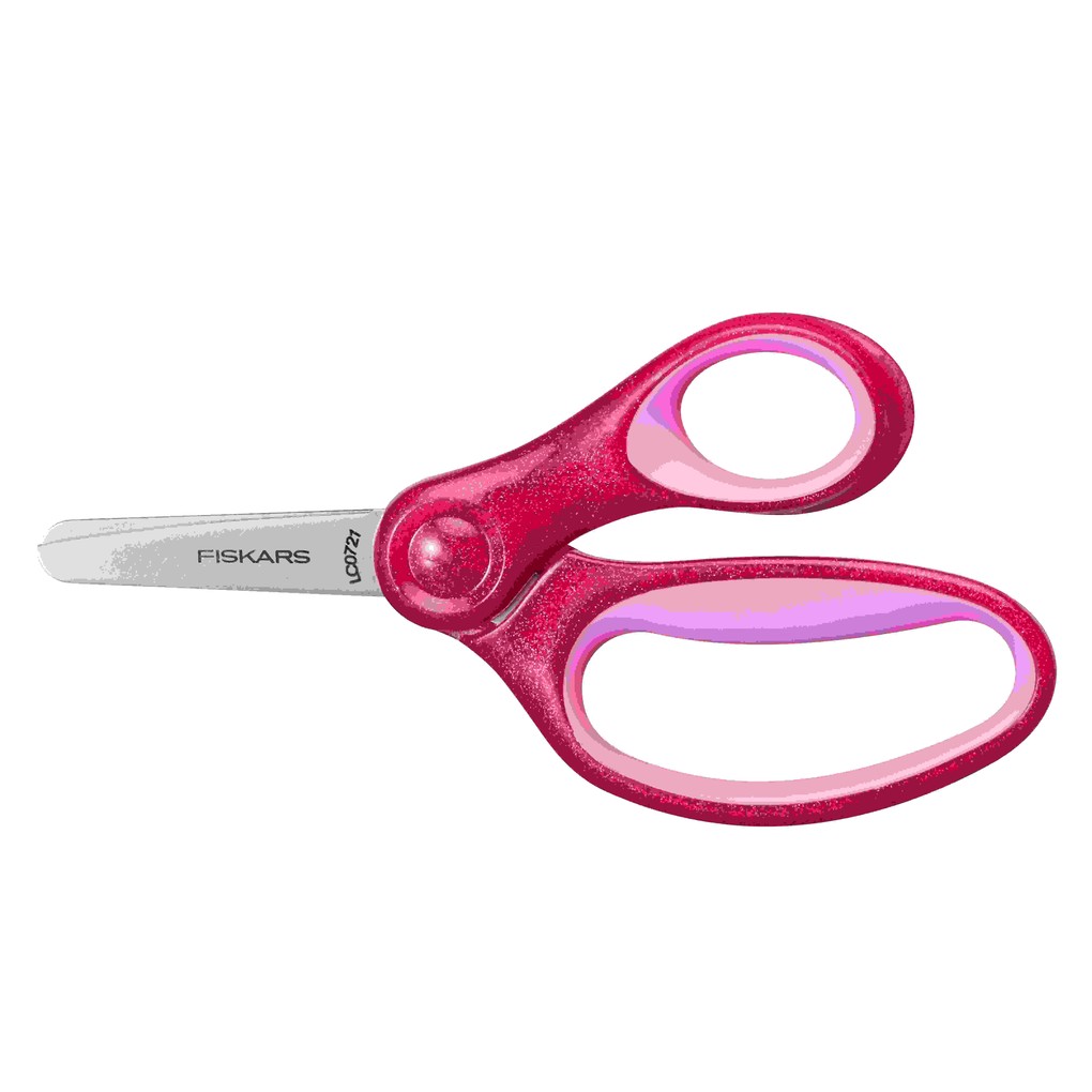 Fiskars Glitter Kinderschere ab 6 Jahre 13 cm pink