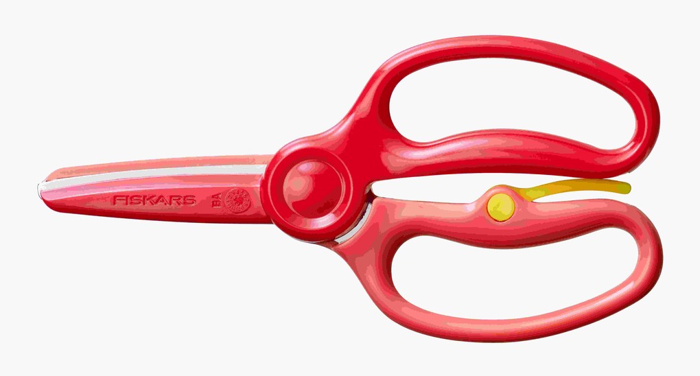 Fiskars Übungsschere ab 3 Jahre rot
