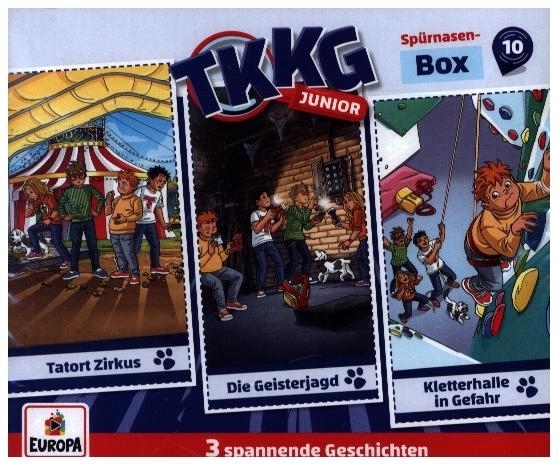 TKKG Junior - Spürnasen Box Folgen 28-30 (3 Audio-CDs)
