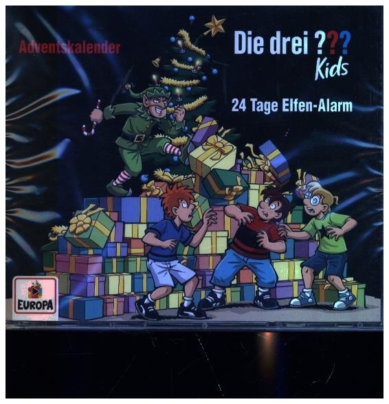 Die drei ??? Kids - Adventskalender - 24 Tage Elfen Alarm3 Audio-CD