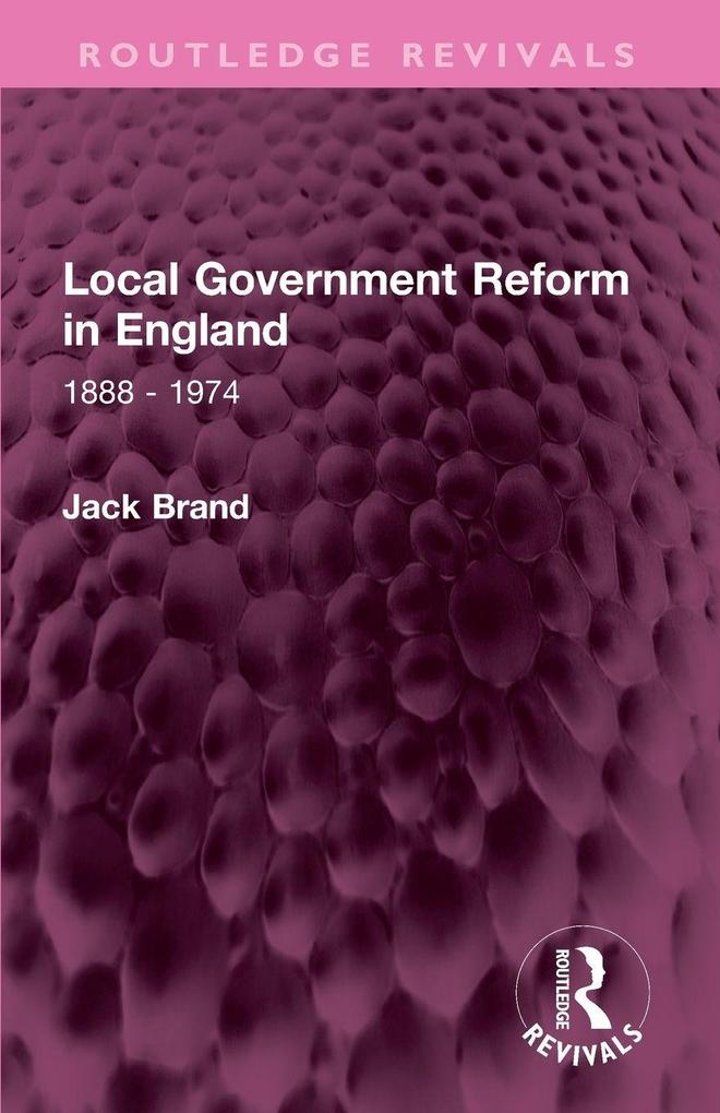 Local Government Reform in England