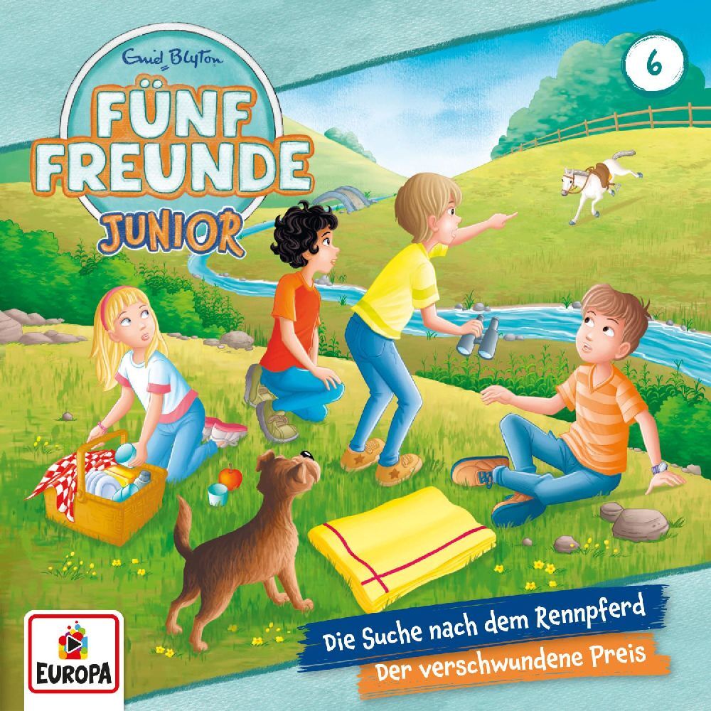 Fünf Freunde JUNIOR - Die Suche nach dem Rennpferd/Der verschwundene Preis1 Audio-CD