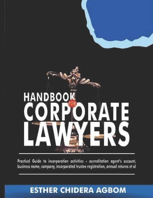 Handbook for Corporate Lawyers