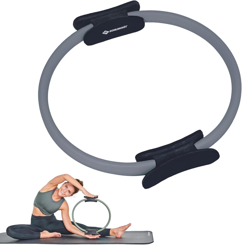 Schildkröt 960233 - Pilates Ring Fitness-Ring grau 37 cm