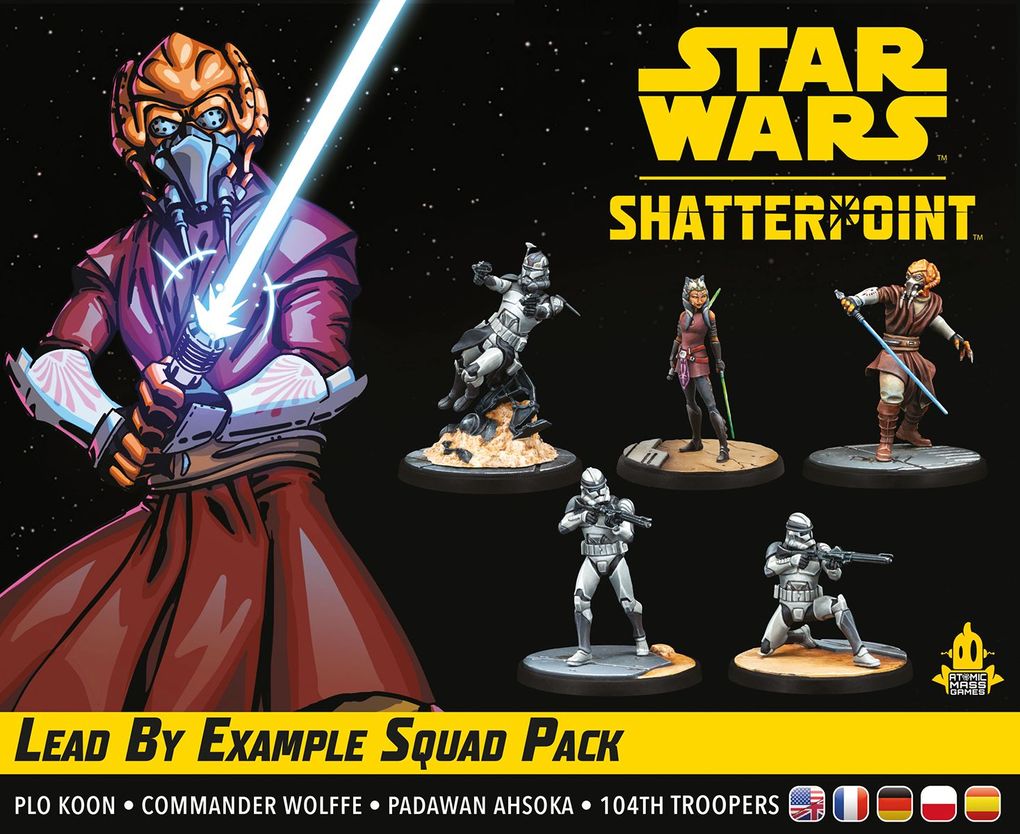 Atomic Mass Games - Star Wars Shatterpoint - Lead by Example Squad Pack Mit gutem Beispiel voran