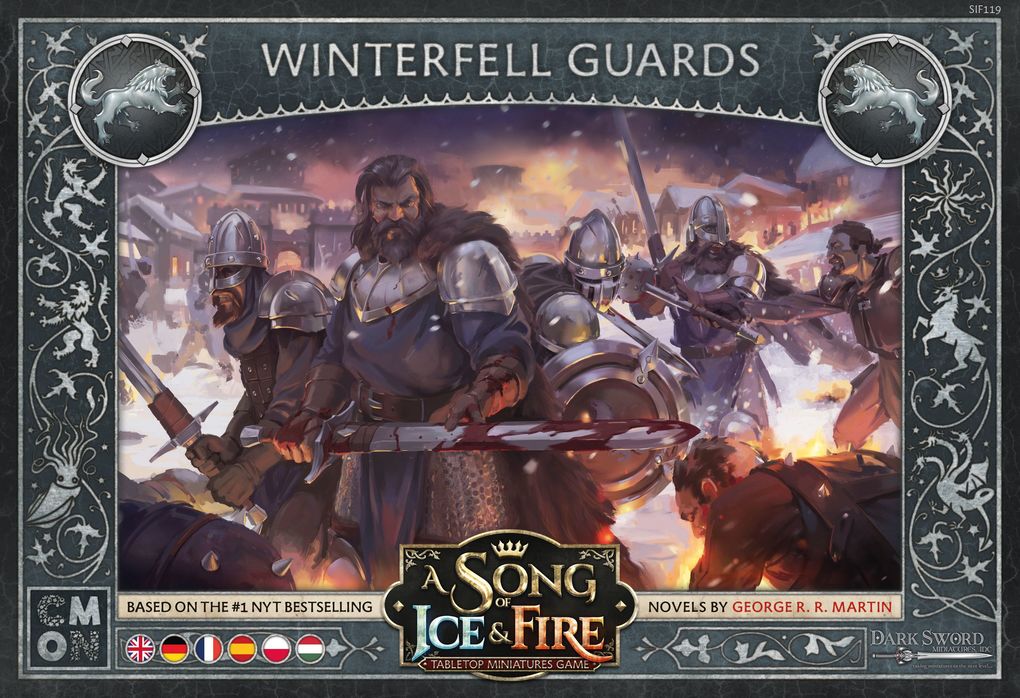 CMON - A Song of Ice & Fire - Winterfell Guards Wachen von Winterfell