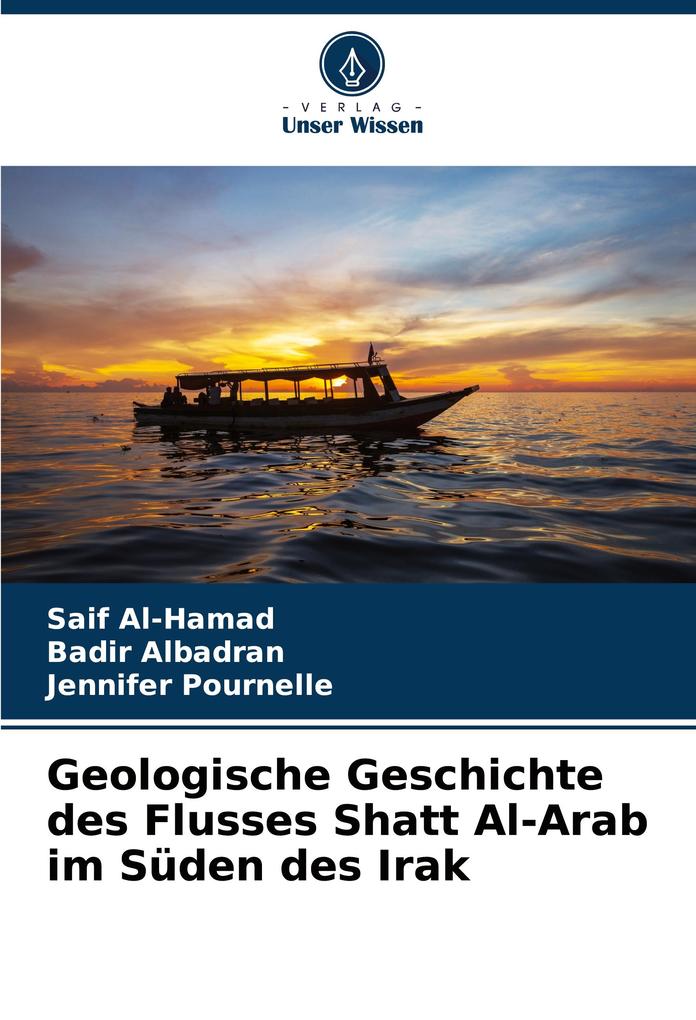 Geologische Geschichte des Flusses Shatt Al-Arab im Süden des Irak