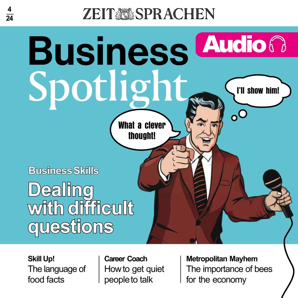 Business Englisch lernen Audio Umgang mit schwierigen Fragen