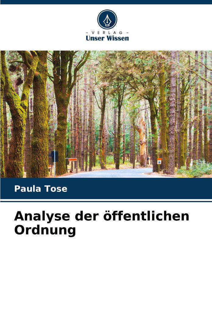 Analyse der öffentlichen Ordnung