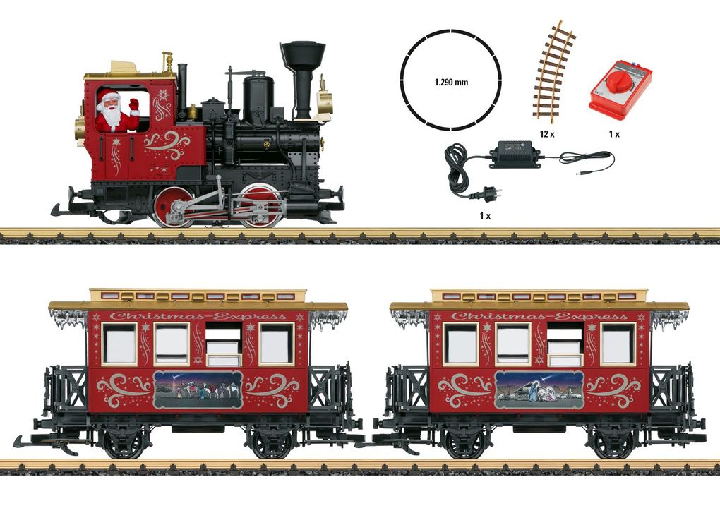 LGB 70308 - Startset Weihnachtszug