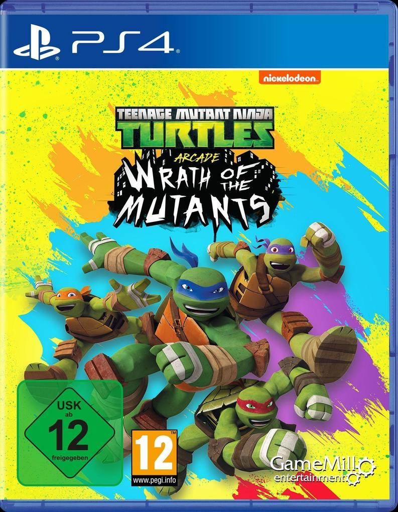 TMNT: Wrath of the Mutants TEENAGE MUTANT NINJA TURTLES (PlayStation PS4)