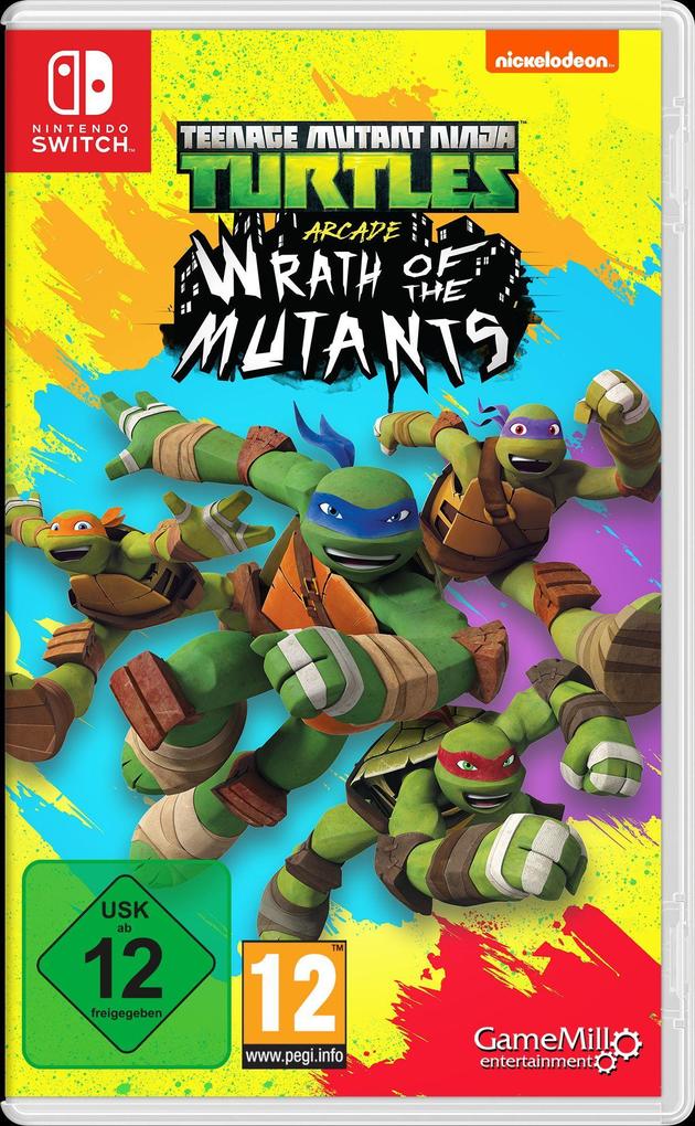 TMNT: Wrath of the Mutants TEENAGE MUTANT NINJA TURTLES (Nintendo Switch)