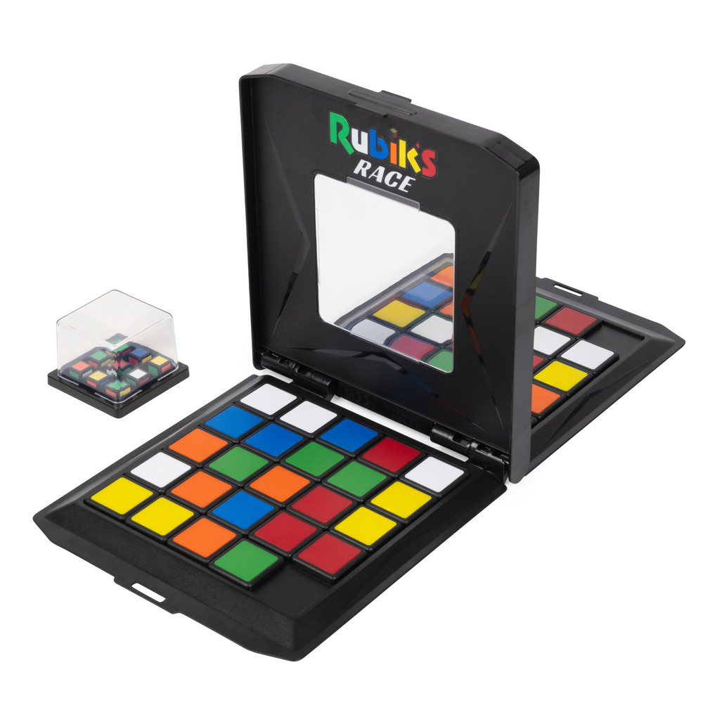 Rubik’s Race Classic Fast-Paced Strategy Sequence Board Game, Ultimate Face to Face Two Player Game, Packaging May Vary