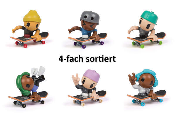 Spin Master - Tech Deck - Sk8Crew 96mm Boards + Figure