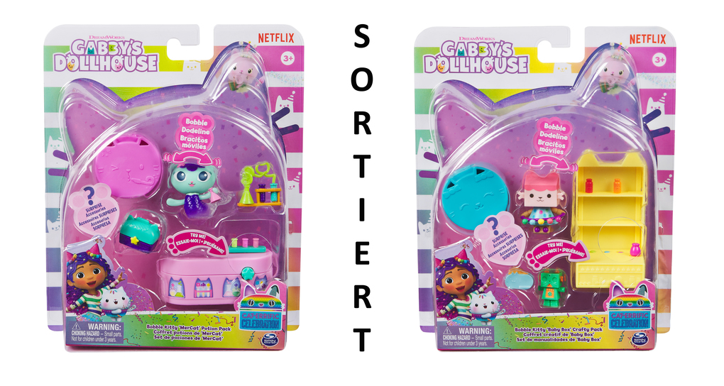 Spin Master - Gabbys Dollhouse - Bobble Kitty Furniture Sortime
