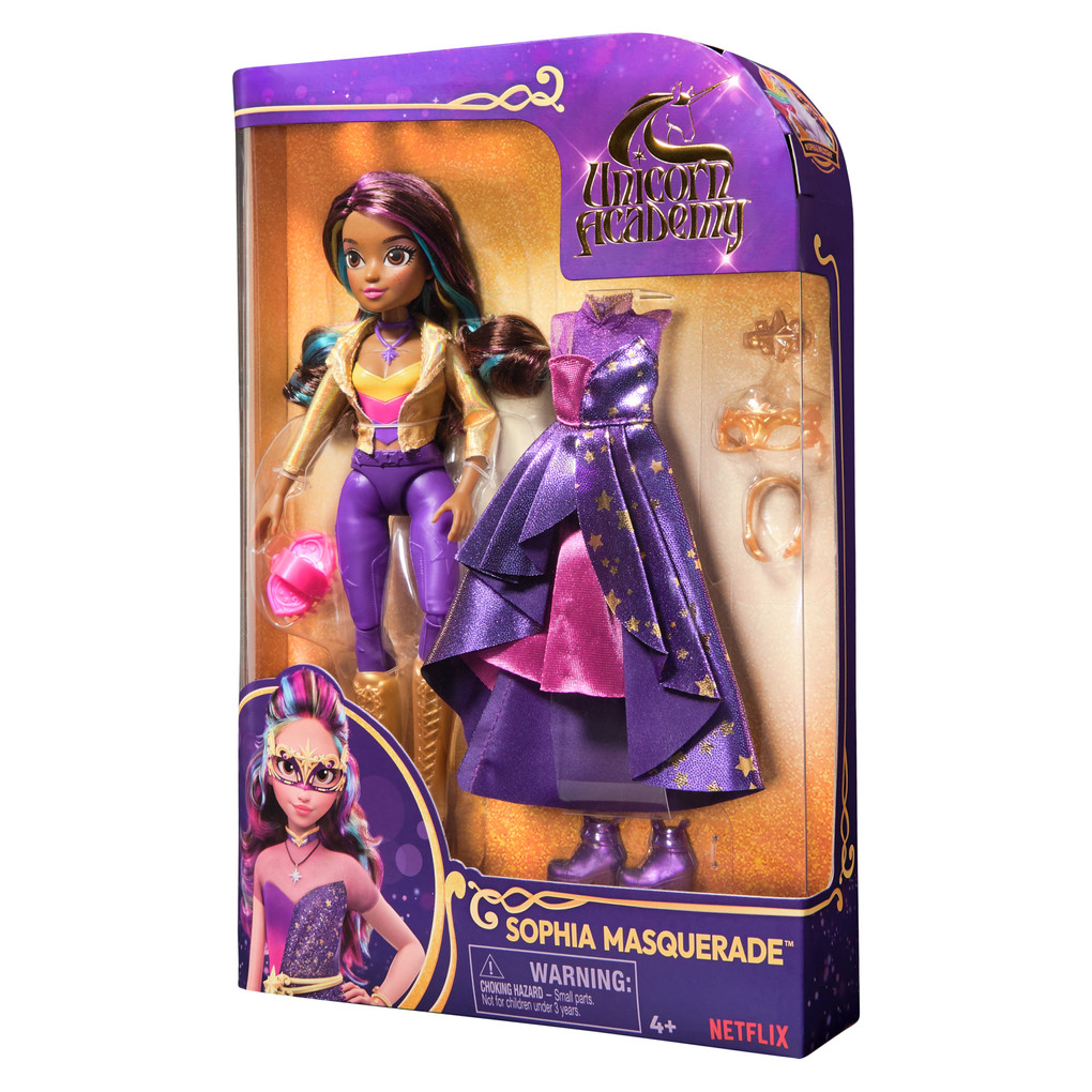 Spin Master - Unicorn Academy - Deluxe Maskenball Sophia