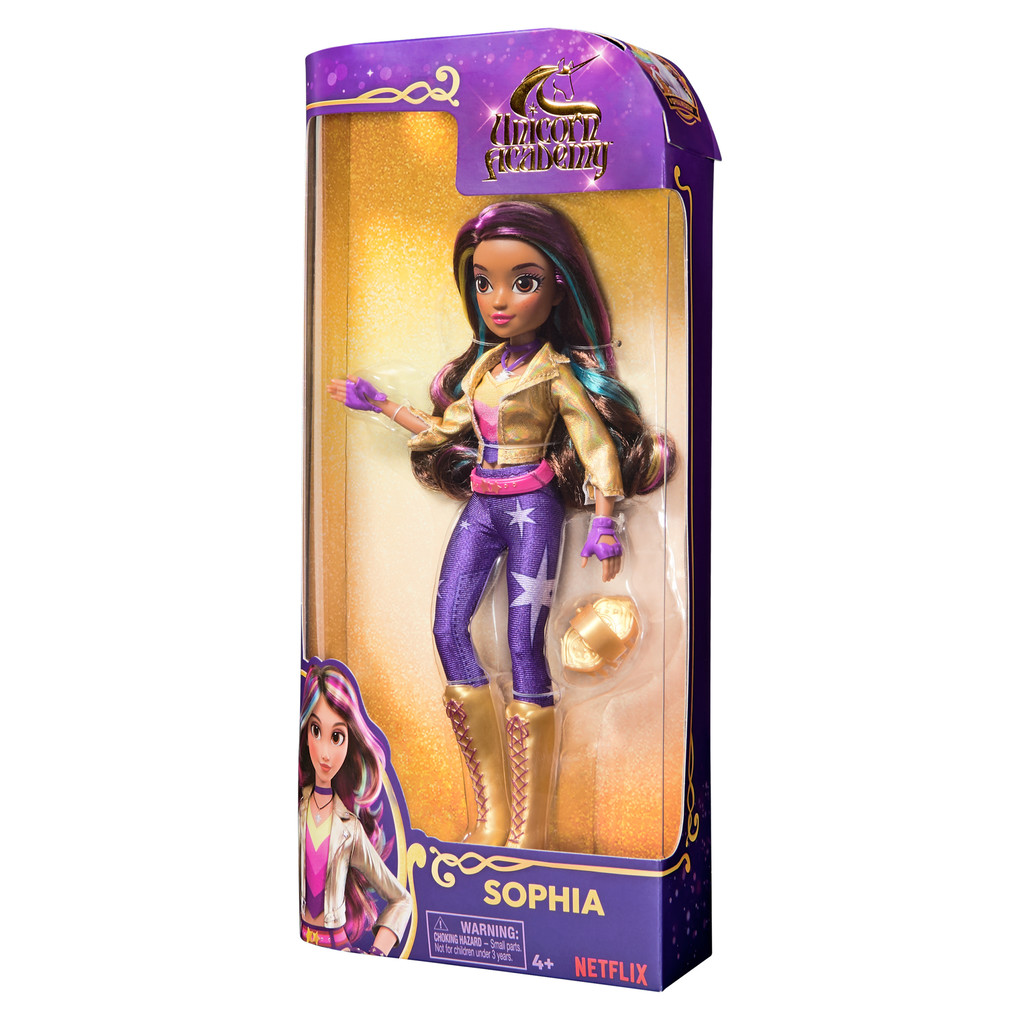 Unicorn Academy - Ankleidepuppe Sophia, Multicolor