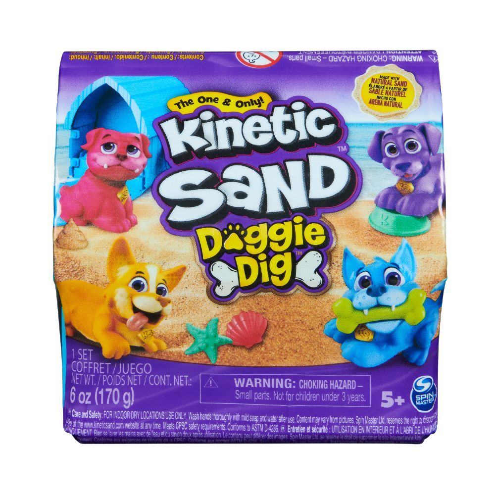 Spin Master - Kinetic Sand - Doggie Dig (170g)
