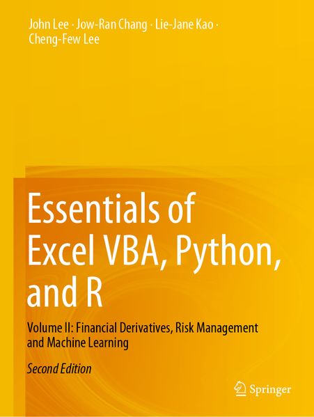 Essentials of Excel VBA Python and R