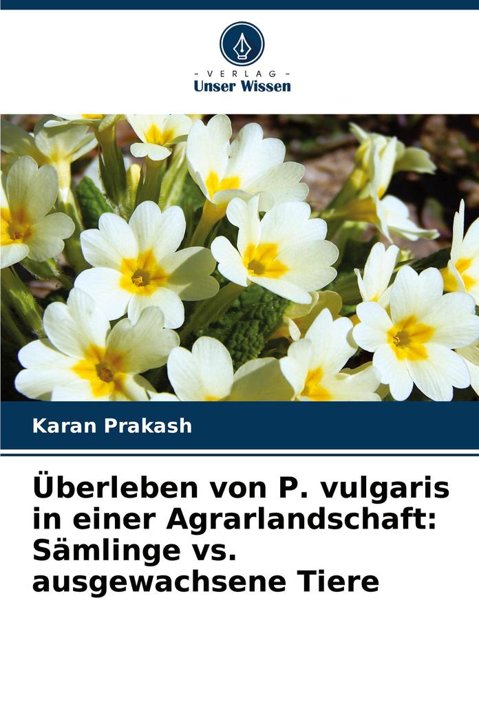 Überleben von P. vulgaris in einer Agrarlandschaft: Sämlinge vs. ausgewachsene Tiere