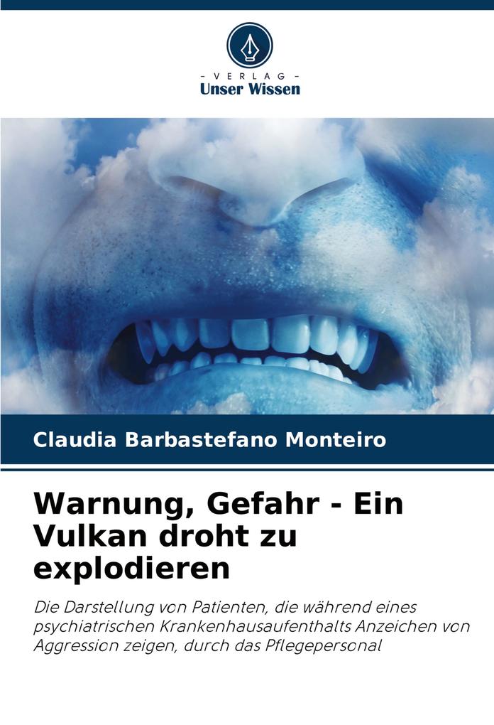 Warnung Gefahr - Ein Vulkan droht zu explodieren
