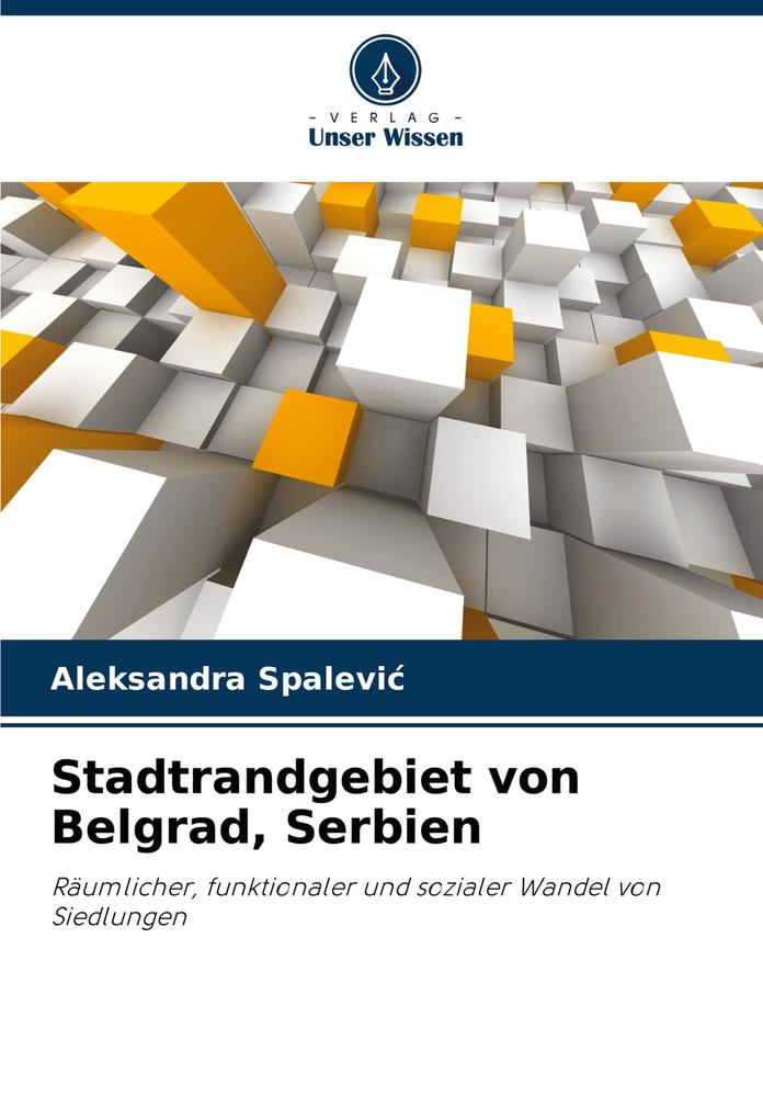 Stadtrandgebiet von Belgrad Serbien