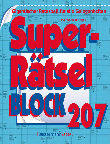 Superrätselblock 207 (5 Exemplare à 499 EUR)