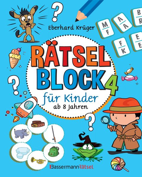 Rätselblock 4 für Kinder ab 8 Jahren (5 Exemplare à 399)