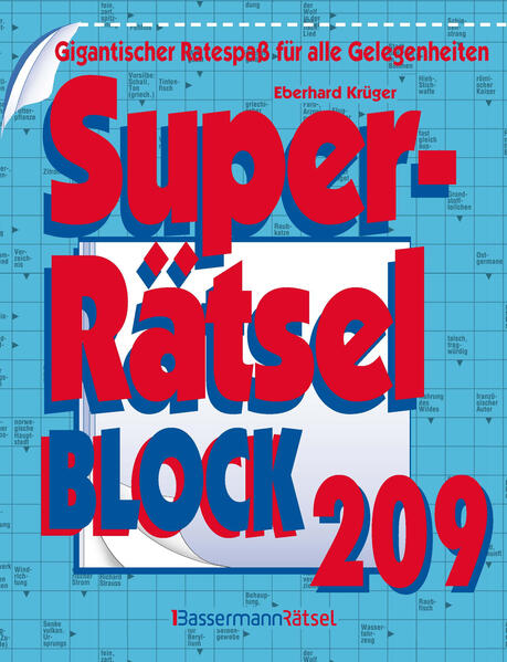 Superrätselblock 209 (5 Exemplare à 499 EUR)