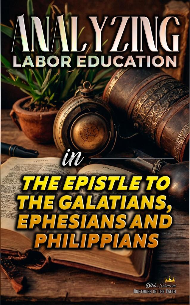 Analyzing Labor Education in the Epistles of Galatians Ephesians and Philippians (The Education of Labor in the Bible #29)