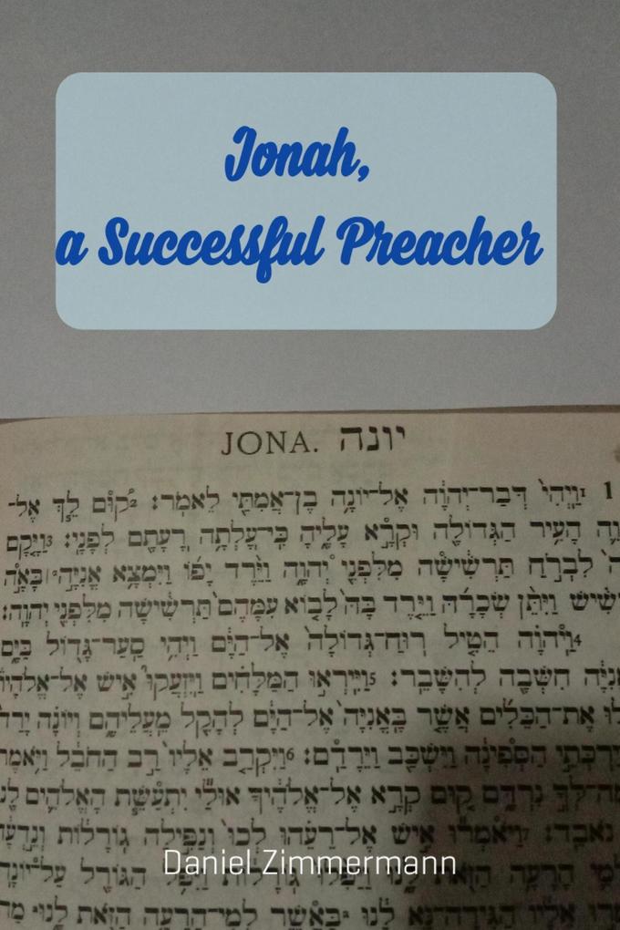 Jonah a Successful Preacher