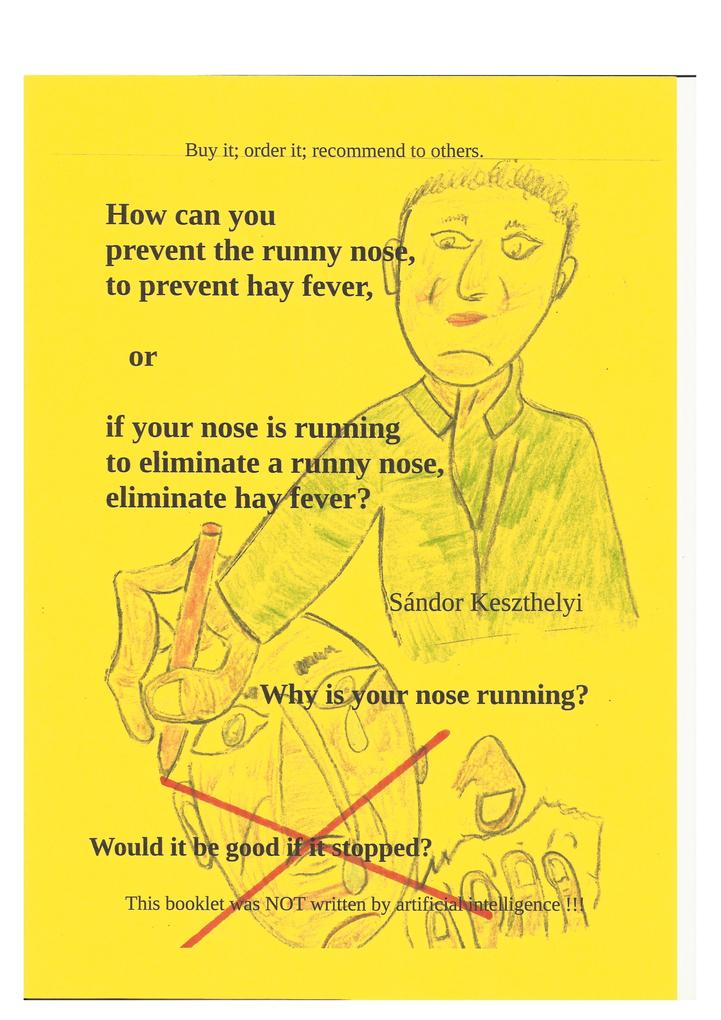 how can you prevent the runny nose hay fever