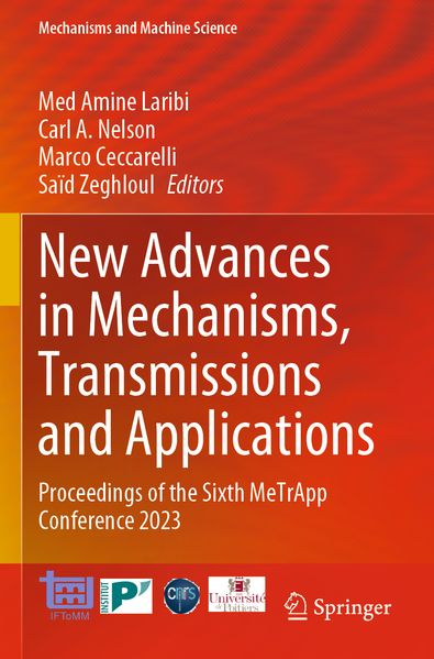 New Advances in Mechanisms Transmissions and Applications